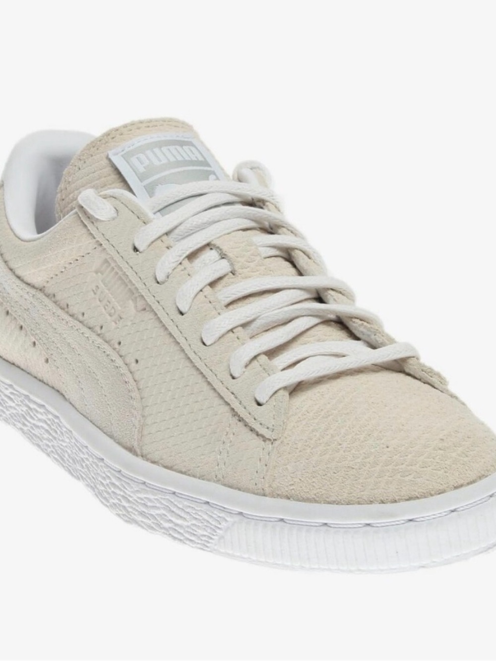 Puma Beige Suede Classic Sneakers